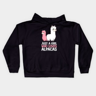 Cute Alpaca Quote Kids Hoodie